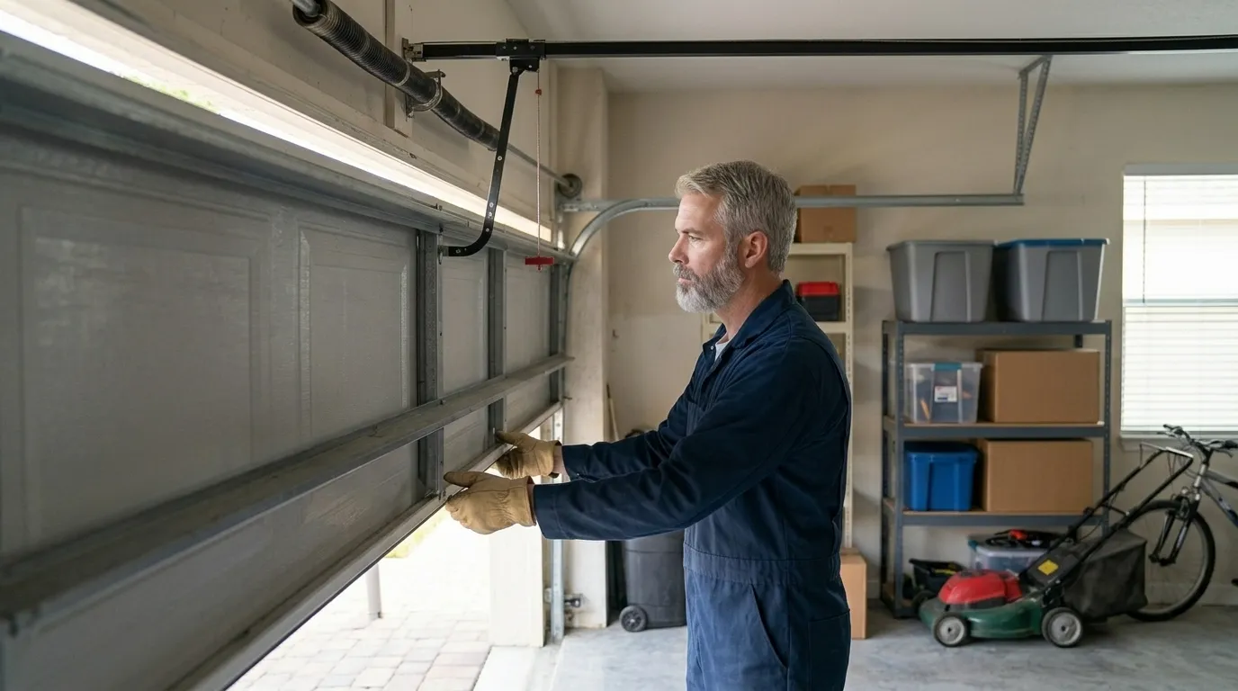 Garage door work by Edison Garage Door Pros in Edison, NJ