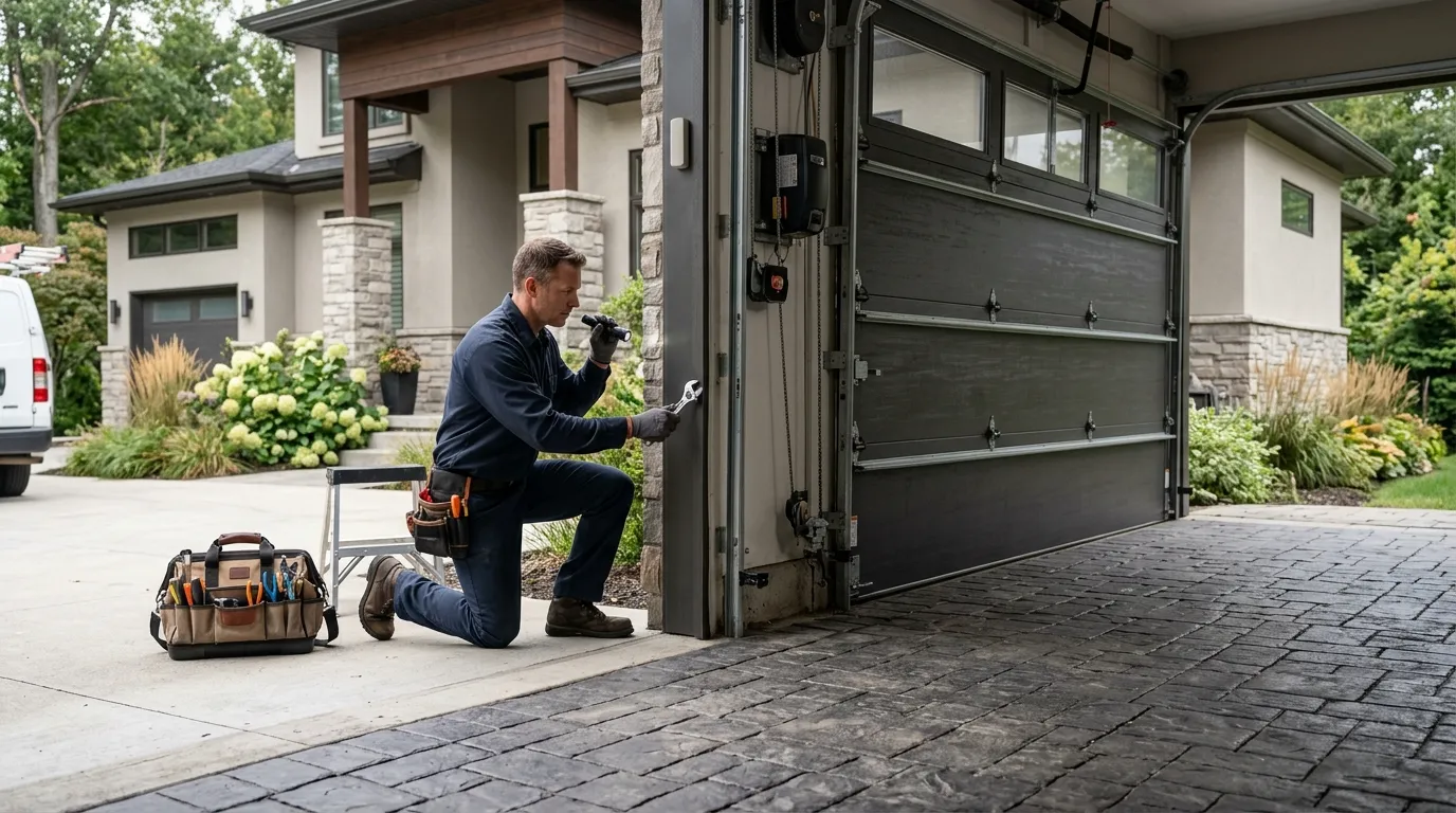 Garage door work by Edison Garage Door Pros in Edison, NJ