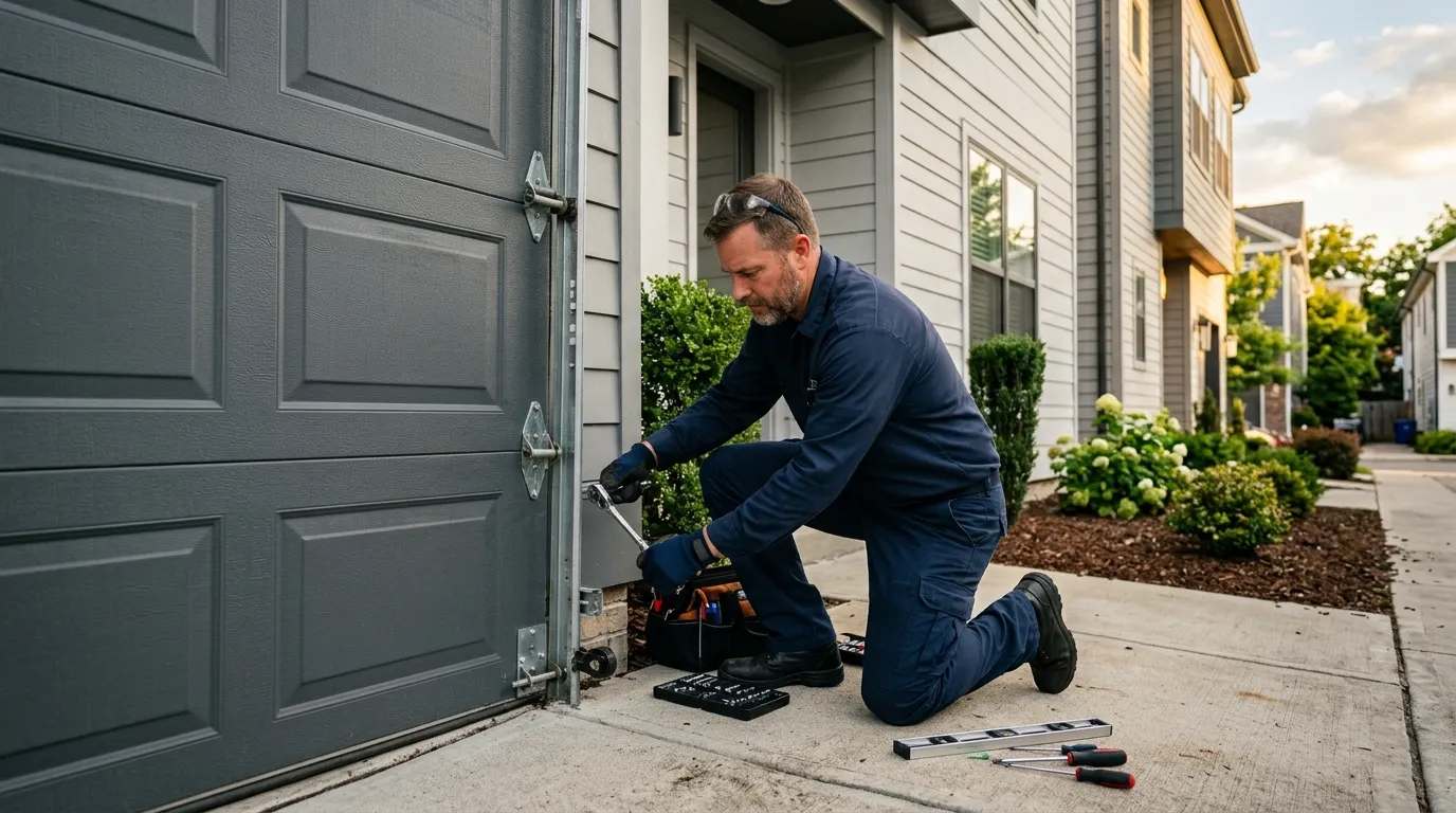 Garage door work by Edison Garage Door Pros in Edison, NJ