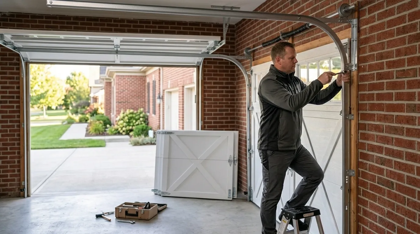 Detached and Attached Garages Need Different Doors Here