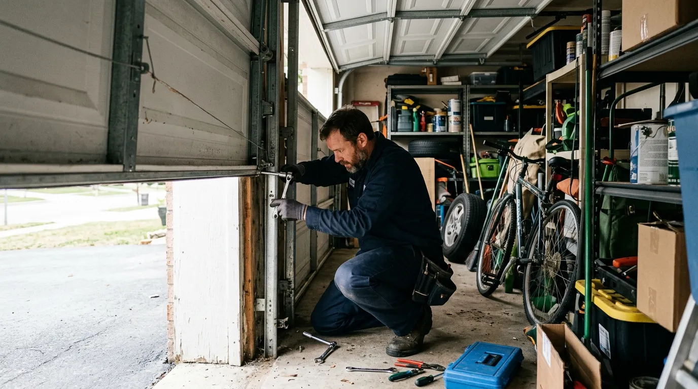 Why Your Garage Door Jumps the Track