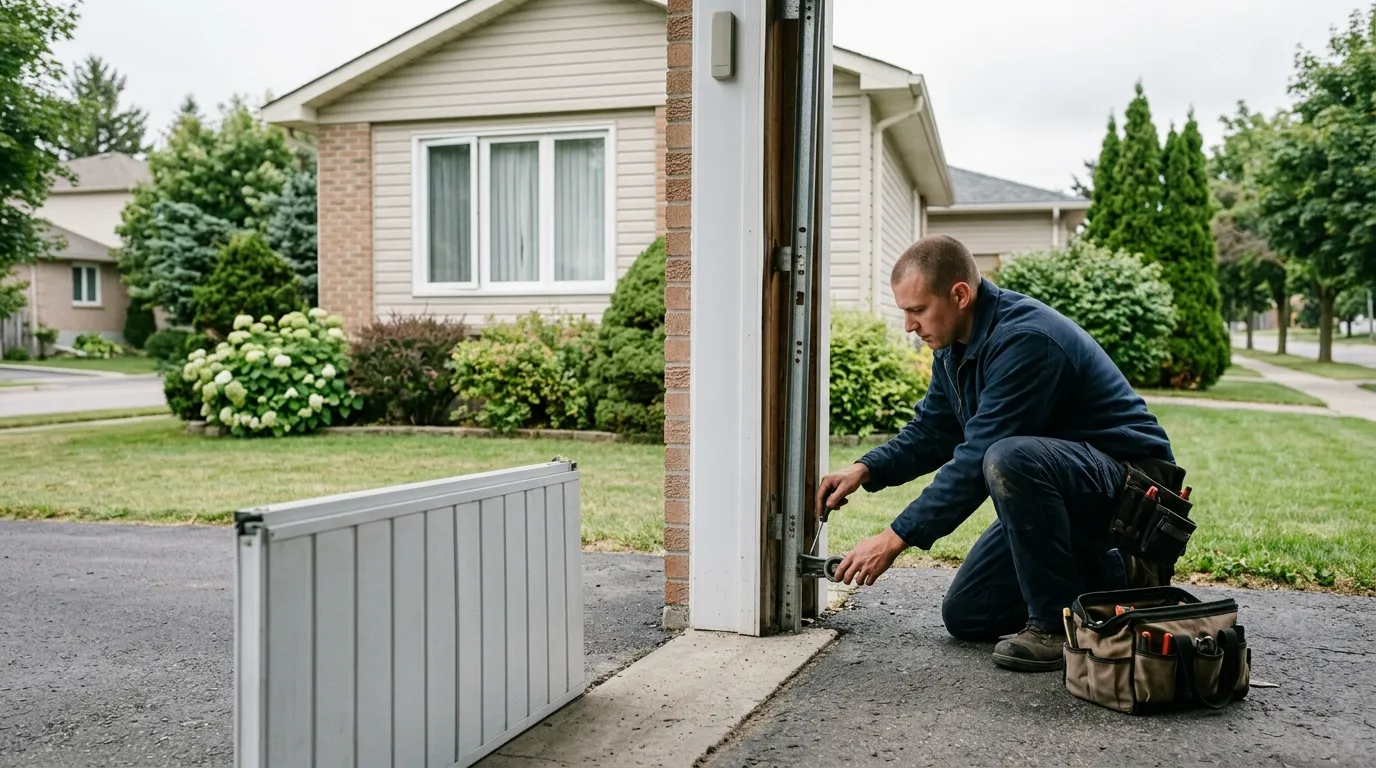 When Replacement Wins - Edison, NJ garage door work